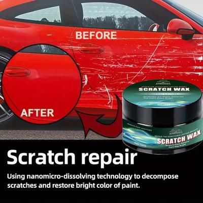 Auto Kratzer Reparaturset zum Reparieren von Lackkratzern, Polieren zum Entfernen von Kratzern, Karosserieschleifen und Kratzschutzwachs