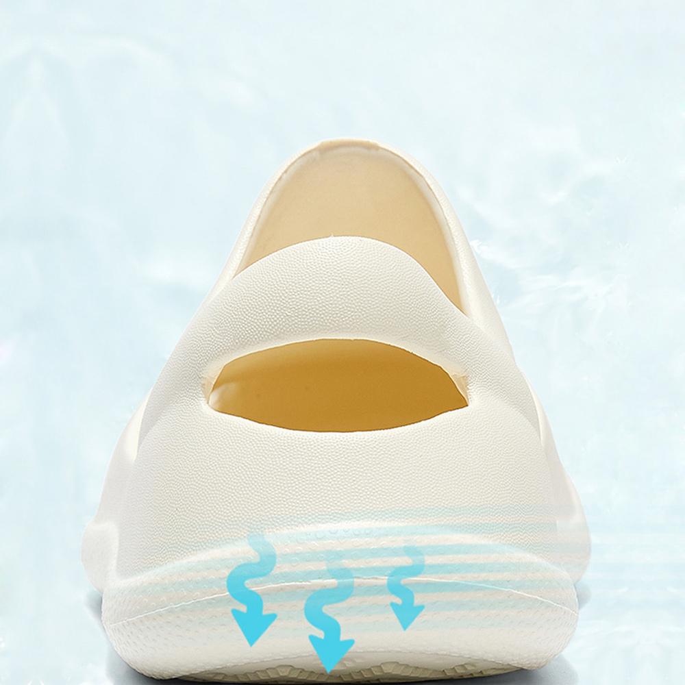 Fashionable Men's and Women's Summer Sabots, Non-slip Beach Breathable Unisex Sandals, Garden Bath Slippers