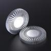 1/2 Stück D72mm*H10mm LED-Kühlkörper 4W 5W 6W 7W Hochleistungs-Aluminiumlegierung LED COB-Kühlkörper Ersatzteile