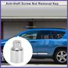 #802 Wheel Lock Lugnut Antitheft Screw Nuts Removal Key Socket for Jeep Compass