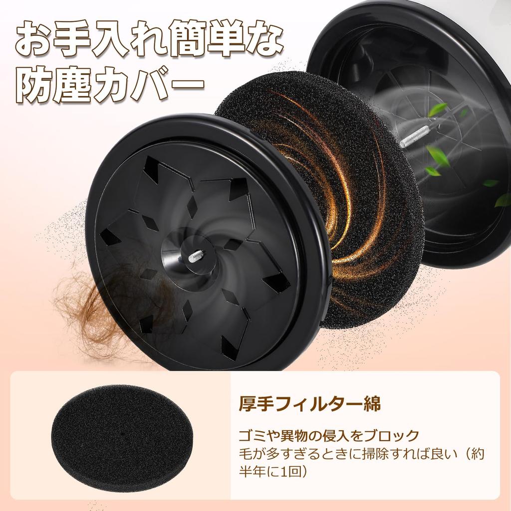 NEWTRY Pet Dryer for Dogs Pet Dryer Blower Stepless Speed Control with 3 Nozzles Comes with Brush Wind Speed and Temperature Adjustable Large Air