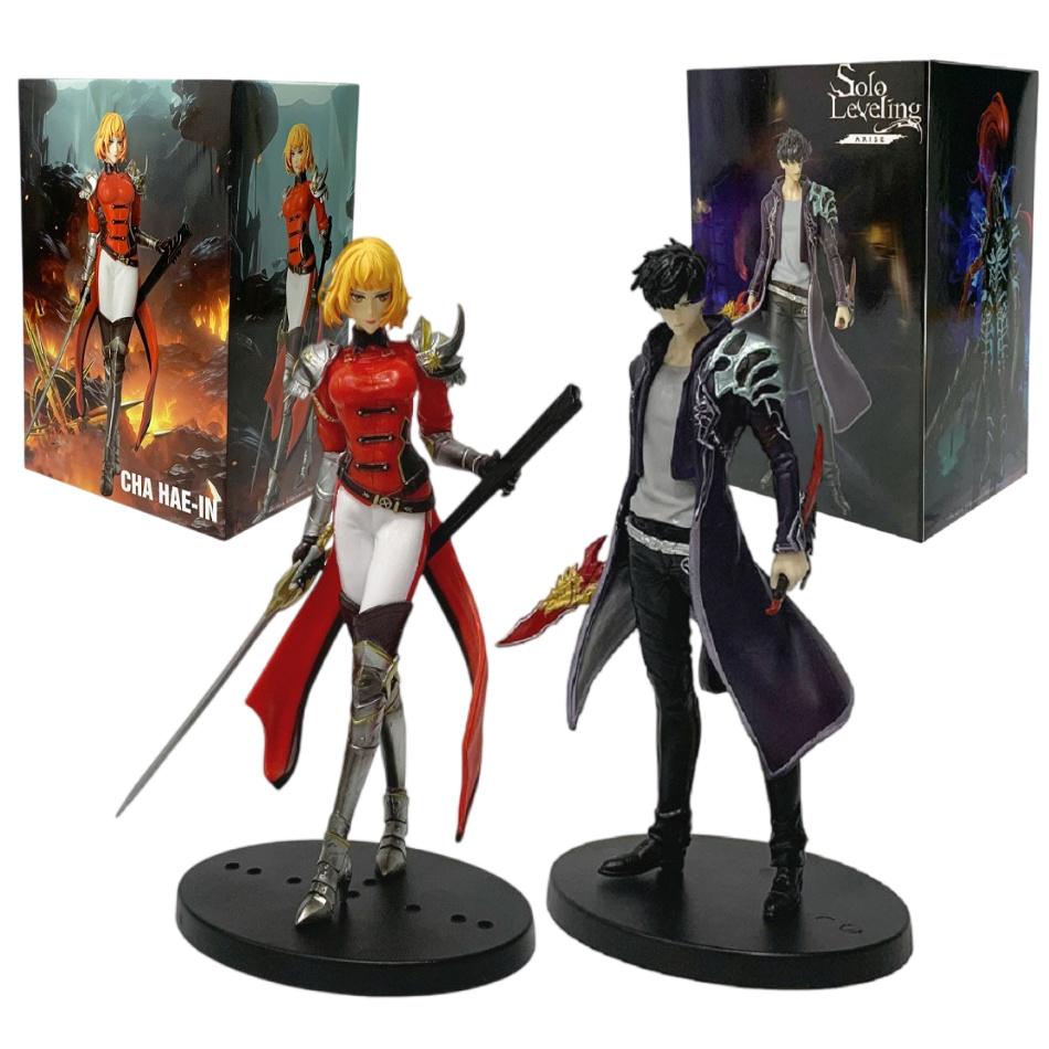 17-28cm Upgrade(Anime Version) Cha Hae-in Action Figure PVC Collect Model Figure Display Anime Merchandis