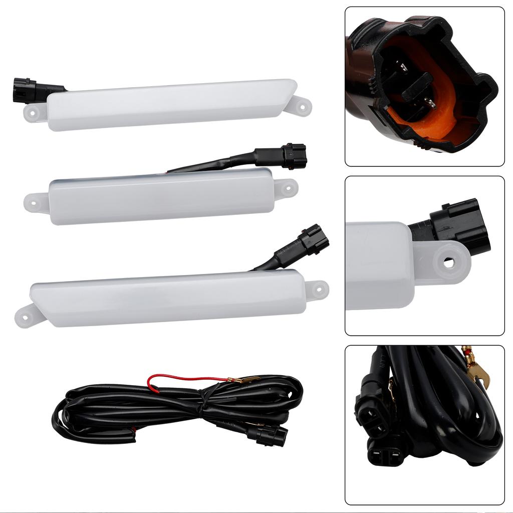 Frontstoßstangengitter Grill Weißes LED-Licht Passend für Ford Ranger 2015-2023 T7 T8