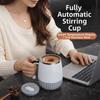 316 Stainless Steel Automatic Stirring Cup Smart Magnetic Mixer Coffee Mug  Drinking Tool