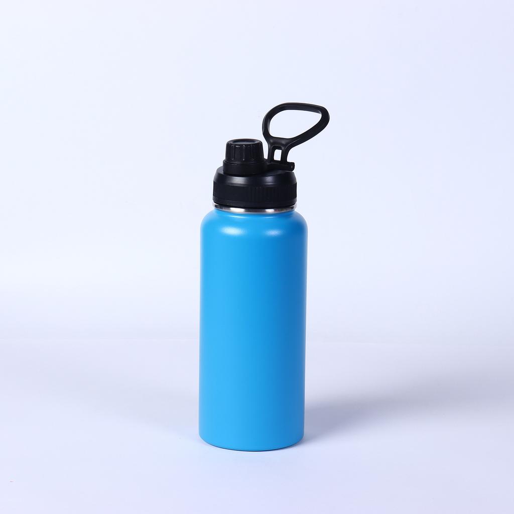 24oz BPA Free Stainless Steel Large Capacity Water Bottle Reusable for Road Trips Family Road Trips Weekend Getaways