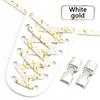 No Tie Shoe Laces for Sneakers Elastic Shoelaces Flat Perfect Choice for Sports Enthusiasts Lazy Shoe Lace Rubber Band 1 Pair