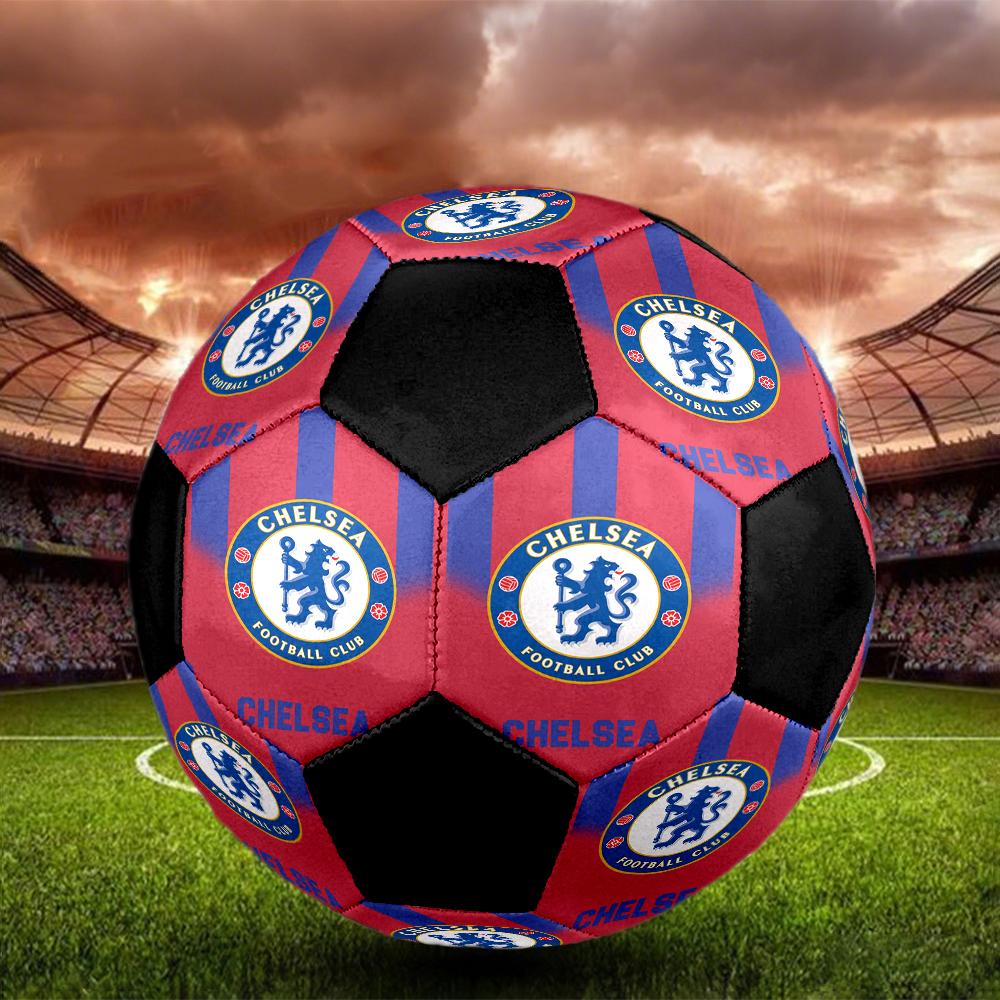 Chelsea Football Club Thema Größe 5 Fußball, Geeignet für Spiele drinnen und draußen, ein Geschenk für jeden geeignet.