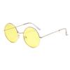 Sun-Protective Driving Glasses Metal Frame Eyewear Black Shades Glasses  for Women Man