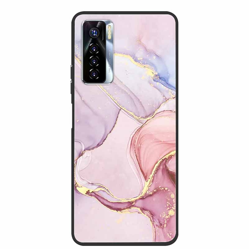 For Tecno Camon 17 Pro Cases 17P 17 Soft TPU Silicone Phone Cover for Tecno Camon 17P Back Cover Bumper Fundas Camon17 CG7n Capa