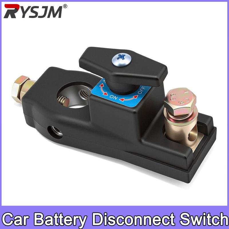 Car Battery Disconnect Switch Universal 12V/24V  Isolator Power Cut Off Kill Switches For RV ATV Boat Car Truck Auto Yacht