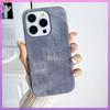 Applicable to Apple 16 mobile phone case 14promax canvas denim 15iPhone13 Internet celebrity 12 anti-drop 11 male case