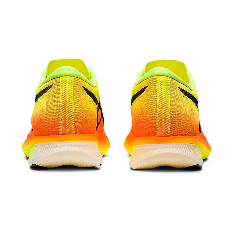 Asics Metaspeed Edge Comfortable Fashion Mesh Low-Top Carbon Plate Running Shoes Unisex Sneakers Yellow Black 1012B258-800