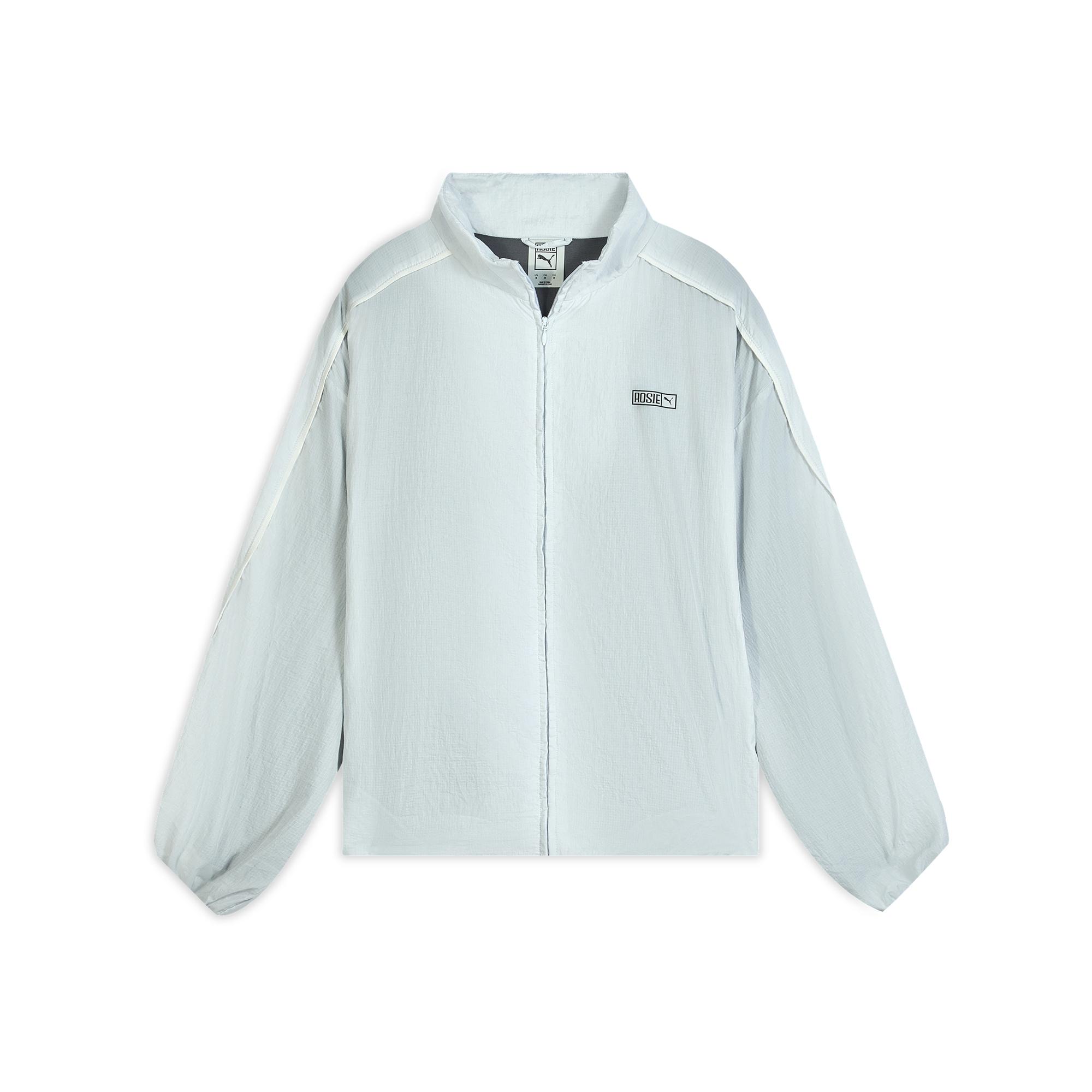 

Puma X Розовое сотрудничество Удобная куртка с воротником-стойкой, спущенным плечом и длинным рукавом, куртка унисекс 633793_32 S