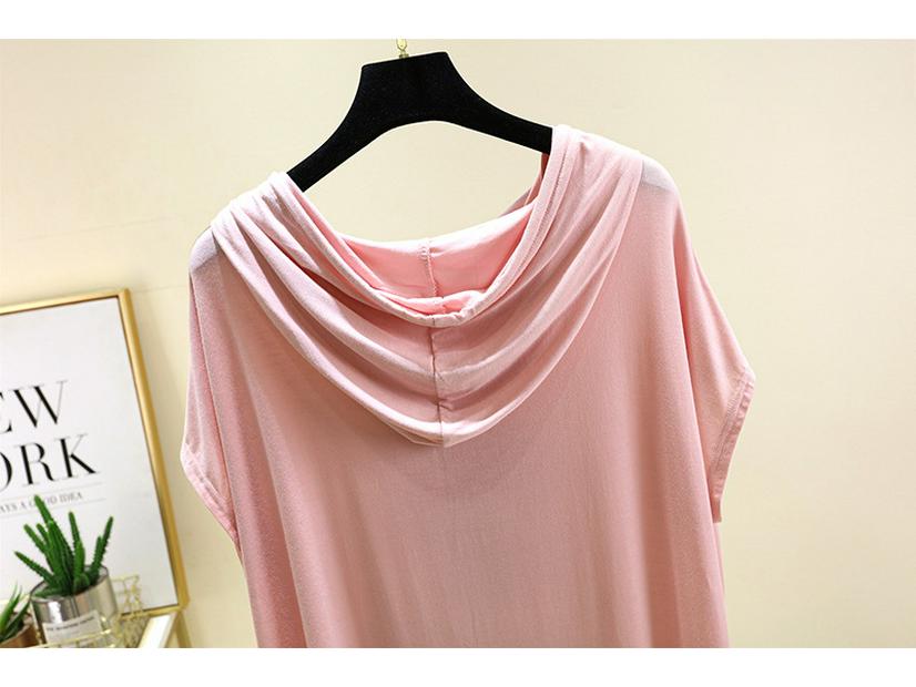 Chic Casual Loose Mid-Length Short Sleeve T-Shirt for Summer - Plus Size Available