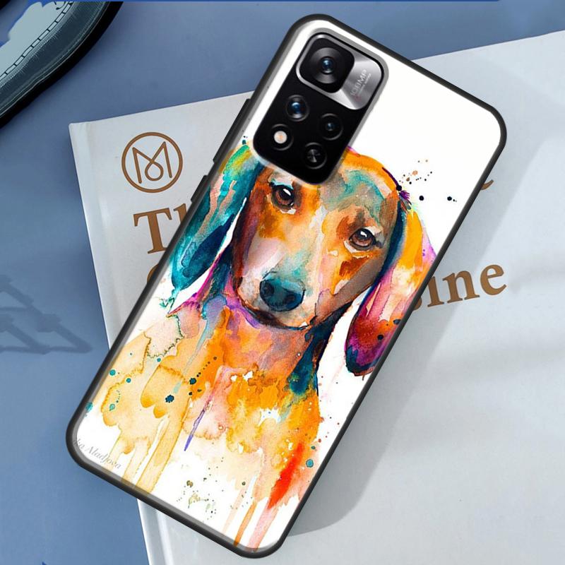 Dachshund Case For Xiaomi Redmi 13C 10C 12C 14C Redmi Note 14 13 Pro 12 11 9 10 9S 10S 11S 12S Cover