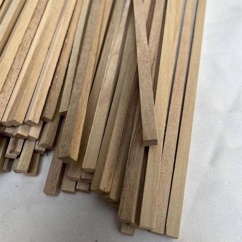 1000mm X 20mm Paulownia Flat Wood Strip for DIY & Architectural Models