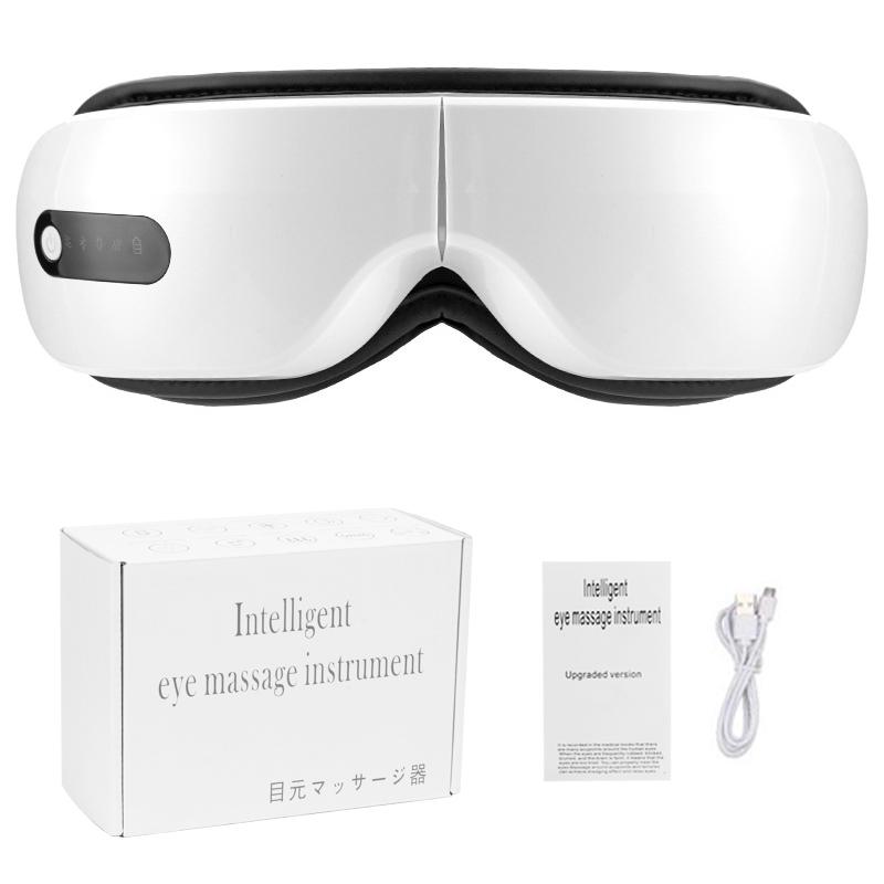 Elektrisches Augenmassagegerät, Instrument, Vibratoren, Wärmekompression, Physiotherapie, Bluetooth, Augenpflege, Entspannung, Müdigkeit, Augenringe