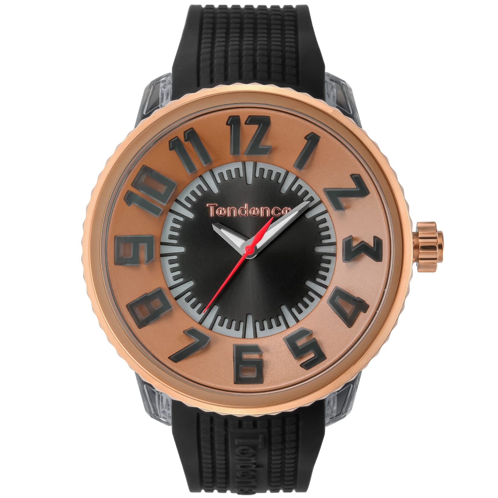 

Watch FLASH Dial Stainless Steel Mineral Glass Quartz 51MM Watch TY532002 Black [Tendence] Orange/Black Men s [Item]