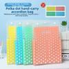 A4 Size Expanding File Organizer PP Material Paper Storage Bag Document Storage Bag For Students