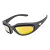 C5 Taktische Brille Stoßfeste Schießbrille 4-Linsen-Set