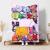 1pc Blanket Inanimate Insanity Print Design, Lightweight Blanket for Sofa, Bed- Soft &Warm, Gift for All Seasons like Christmas, Halloween
