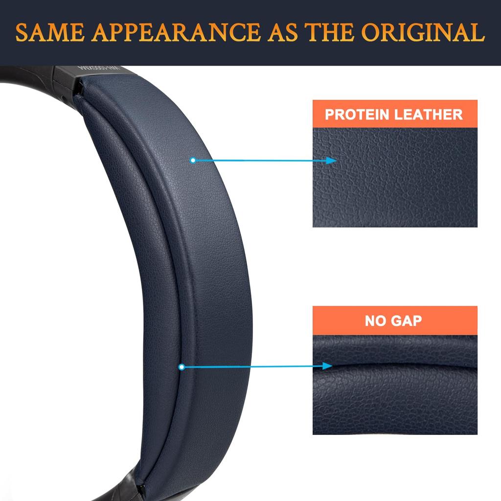 SOULWIT Replacement Headband Pad for Sony WH-1000XM4 (WH1000XM4) - Headphone Cushion, Headset Band, Replacement Band Kit, All-in-One (Blue)