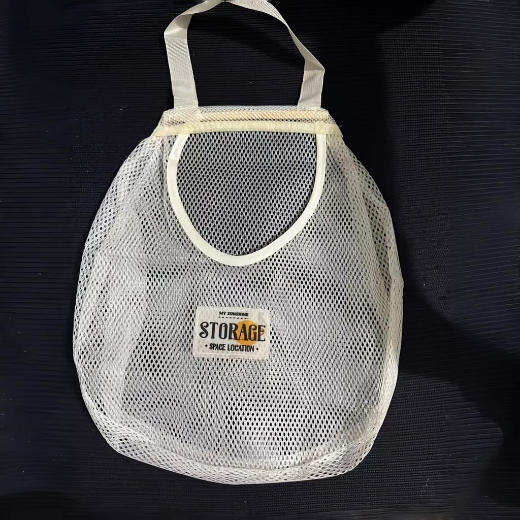 Borsa Portaoggetti da Appendere in Tela Stile Giapponese per Calzini e Biancheria Intima Montata a Parete, Senza Fori Organizzatore per Dormitorio