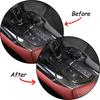 ABS Carbon Car Gear Shift Panel Trim Auto Part Kit For GR Supra A90 A91 -22