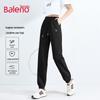 Baleno Women's Milk Silk Slim-Fit Cuffed Casual Pants