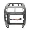 Car Fascia Navigation Fascias Dash Frame Kit For 9" Android Multimedia Player For Polo 2004 2005 2006 2007 2008 2009 2010