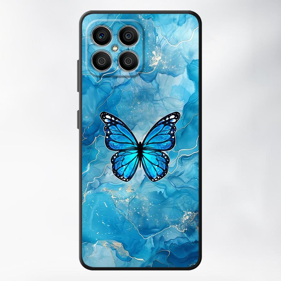 

Мраморный Цветок Чехол для Телефона для Honor 70 X6 Magic5Lite 90 X9a X7 X5b 8X X8 200 400 Lite Honor 8X