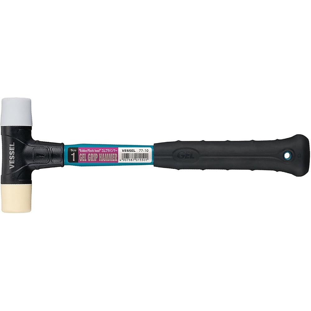 VESSEL Platan Hammer (Rubber/Plastic Head) 1 lb Gel Grip 77-10