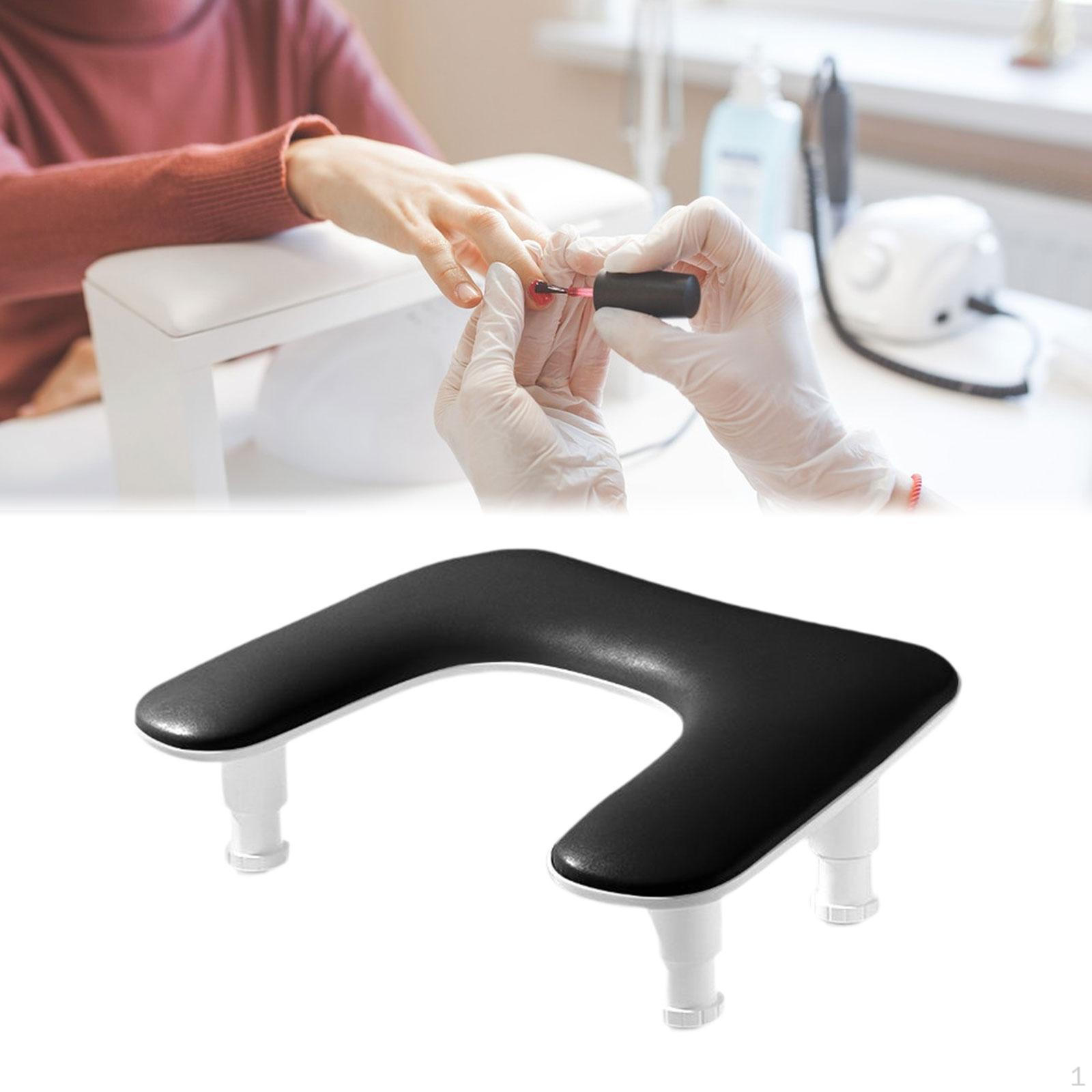 

Регулируемый инструмент-подставка для рук для нейл-арта для профессионального использования чёрный