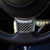 Real Carbon Fiber Car Accessories Driver Wheel Chin Decorative Cover Soft Sticker For Subaru BRZ Toyota 86 GT86 2017 2018