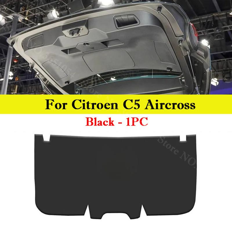 

Для Citroen C5 Aircross Автомобильная Дверь Багажника Противоударная Накладка Задняя Дверь Багажника Защита от Царапин Коврик Защитный Коврик Багажника Аксессуары для Декора Салона чёрный