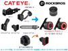 Safety Light Adapter for CATEYE Rock Bros Tail Light Adapter To Convert CATEYE Safety Light Bracket To Q1 Q3 Tail Light Light [REC MOUNT] (large