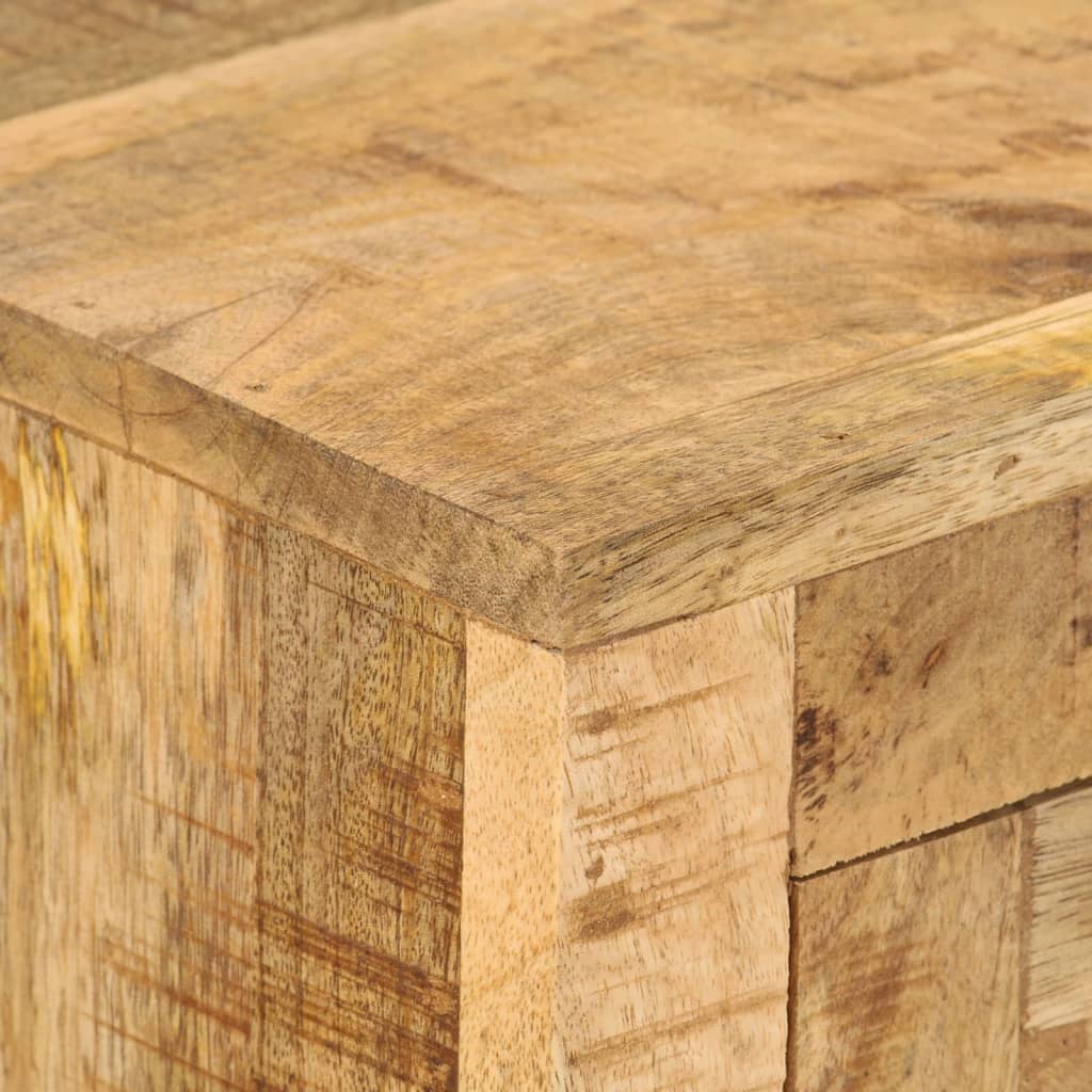 Sideboard 110x30x74 Cm Rough Mango Wood
