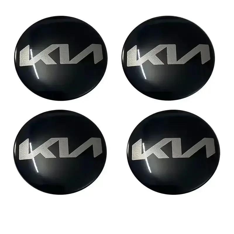 SBHX3 For KIA KX7 Forte K4 KX Cachet Pegas Sportage R Car Front Grille Emblem Rear Trunk Cover Steering Wheel Caps Sticker Accessories