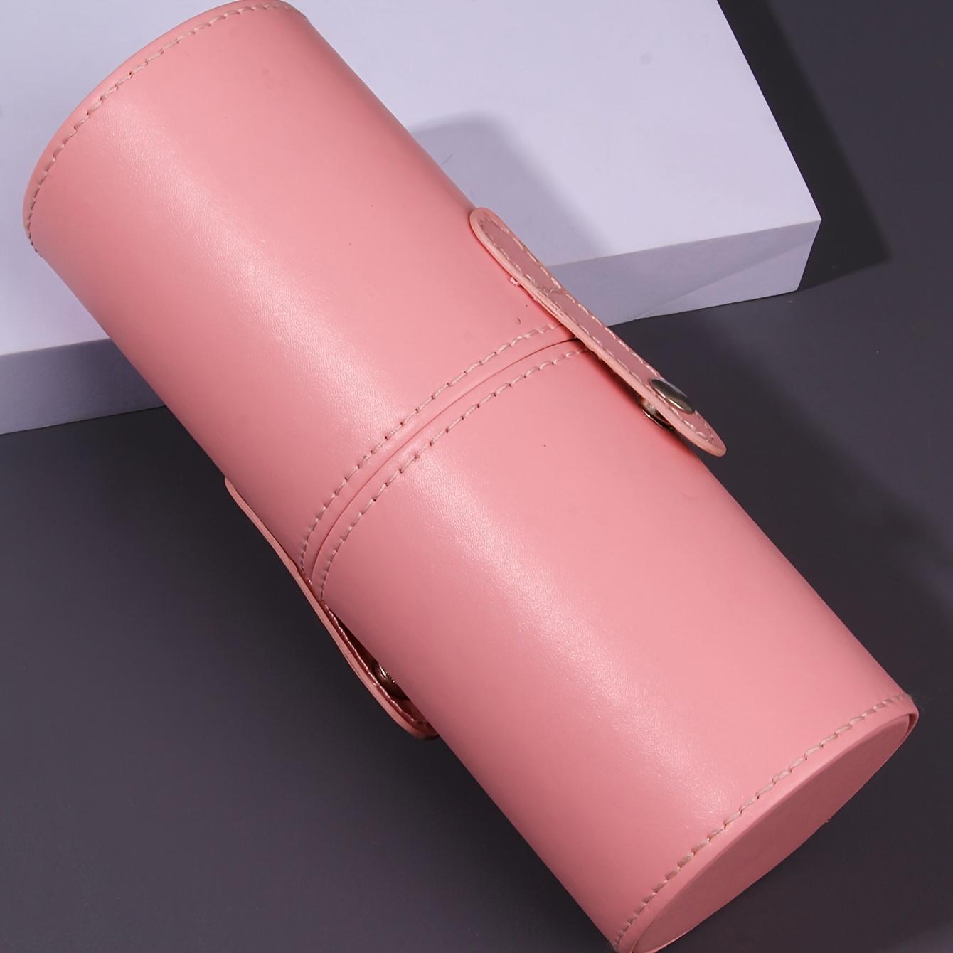 

[Пылезащитный держатель для макияжа] Держатель для кистей для макияжа большой вместимости с защитой от пыли | Шикарный многоцветный с крышкой и слотом для ручек для организации рабочего стола