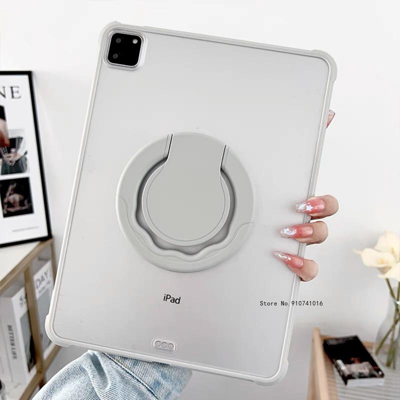 360 Rotating Stand Case for IPad Air 13 11 2024 Pro 12.9 Handheld Cover IPad 10.2 7th 8th 9th 10th 10.9 Air 3 4 5 Mini 6 7 Funda