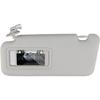 Compatible For Mazda CX-5 2017-2021 CX-8 2019 Car Interior Sun Visor With Mirror Sun Shade Left Driver Side Gray KD5H-69-320A
