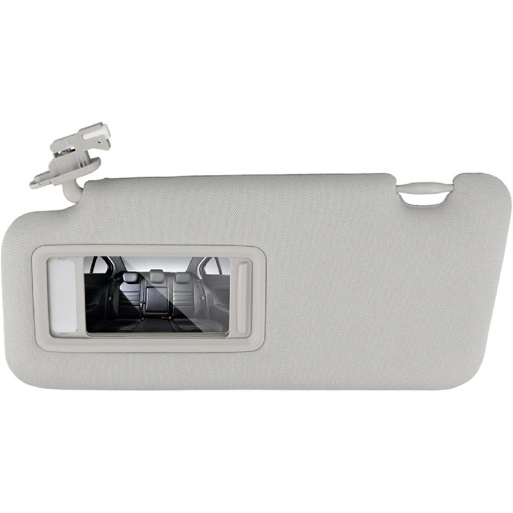 Compatible For Mazda CX-5 2017-2021 CX-8 2019 Car Interior Sun Visor With Mirror Sun Shade Left Driver Side Gray KD5H-69-320A