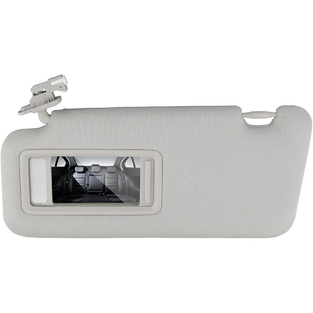 Compatible For Mazda CX-5 2017-2021 CX-8 2019 Car Interior Sun Visor With Mirror Sun Shade Left Driver Side Gray KD5H-69-320A
