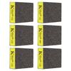 Reusable 4 Side Sanding Block 6Pcs Multiple Surfaces Grit Sander Sponge for Wood Polish Rust Removal Crafting