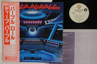 LP Record DEEP PURPLE  When We Rock We Rock And When We Ro P10559W WARNER BROS 1978 Japan Obi Rock Used