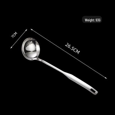 304 Stainless Steel Integrated Hotpot Soup & Skimmer Spoon