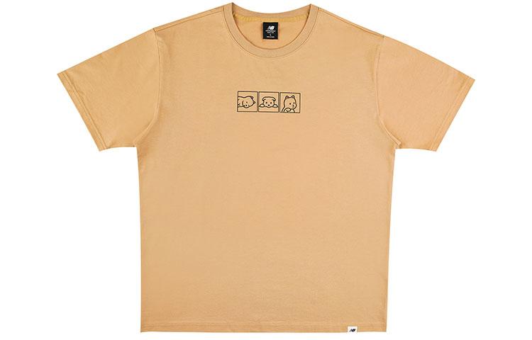 New Balance Noritake Collection T Shirt Unisex Ginger Yellow AMT12389-MSU M