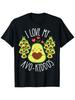 Funny Teacher Avocado Valentine's Day Cute Vintage Unisex T-Shirt, Perfect Holiday Gift for Men and Women, Ideal for Christmas, New Year, Valentine's 