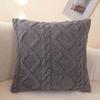 Plush Solid Color Pillow Bed Bedside Pillow Core Sofa Pillow