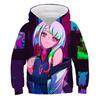 Cyberpunk Cyberpunk, Edge Walker Children's Hooded Sweater 3D Digital Printing Children's Jacket Men